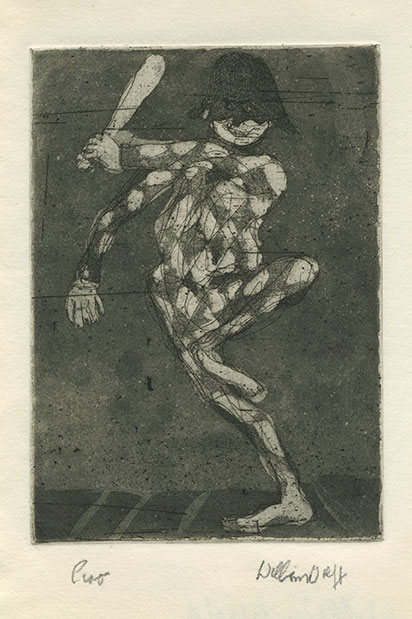 Arlecchino (on one foot)